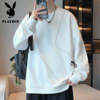 花花公子新款高品质卫衣男2025春季新款潮流青少年套头长袖学生单穿