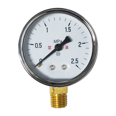福宏昌泰 压力表 Y40-0-2.5MPa