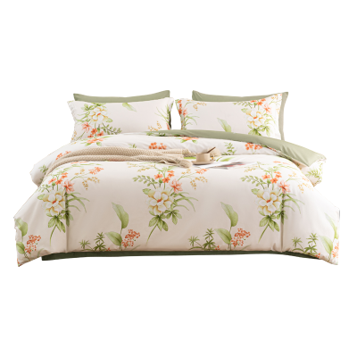 内野 UCHINO 四件套床品套件亲肤棉 可机洗春夏秋冬适用 HU-HY04M65 花间绮梦床品四件套