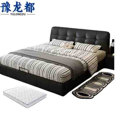 豫龙都 床+床垫 1.8m套