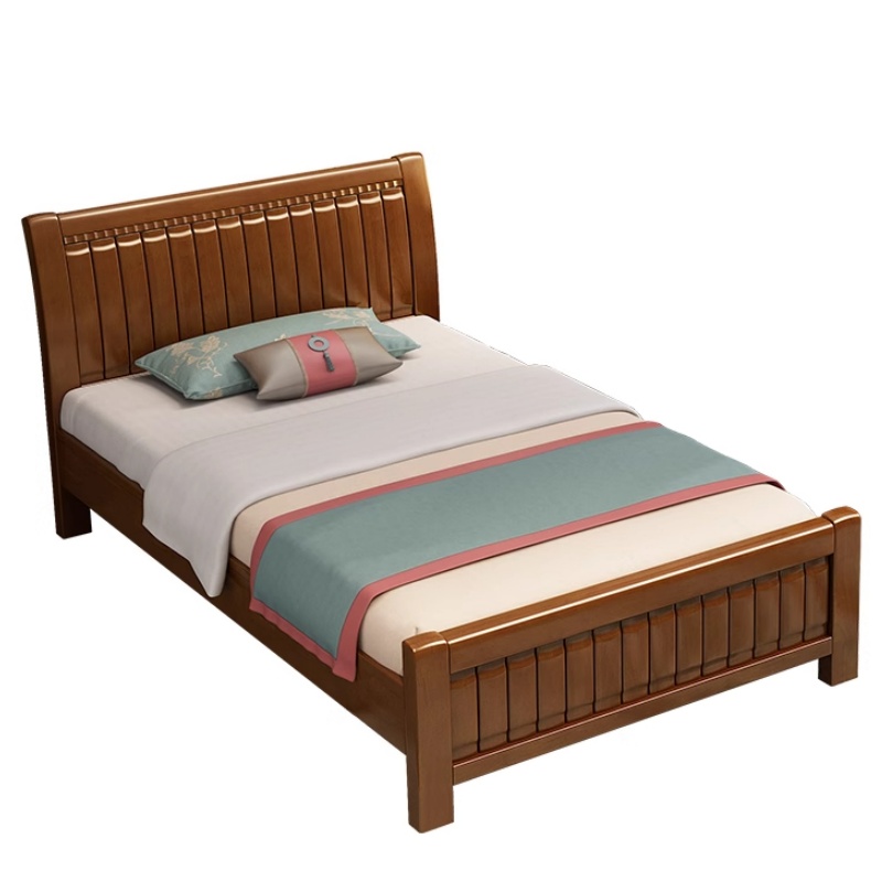 悦兴诚木质床1.5m+床头柜*1组