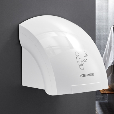 卫生间吹手干手机烘手机干手器烘手器餐厅商用_经典热风烘手器-灰色