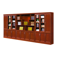 臻远 ZY051439 木质文件柜展示柜油漆贴木皮资料柜书柜 组合柜