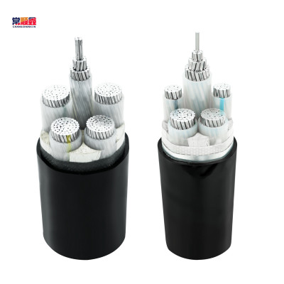 常顺鑫 低压铝芯电缆ZC-YJLV4×70+1×35 米