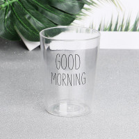 简约洗漱口杯家用刷牙杯子创意ins风涑牙缸杯套装一对情侣牙刷杯 三维工匠 无柄2个装(白色+白色logo)洗漱杯