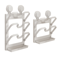 太力不锈钢锅盖架壁挂式免打孔吸盘厨房置物架放置砧菜板收纳神器