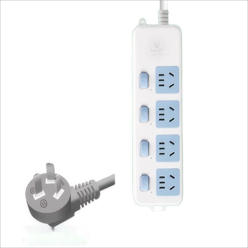 公牛 排插 型号:加粗铜线 独立开关 加粗5米线 单位:个