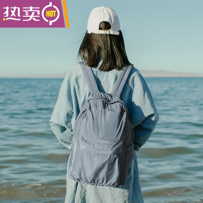 NEWLAKE旅行双肩包女大容量2021新款大学生森系简约小众设计书包背包原创