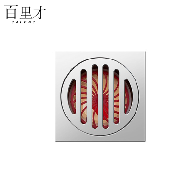 百里才 地漏 铜拉丝 个
