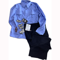 天鸣 春秋保安服+帽子+配件160-190码 套