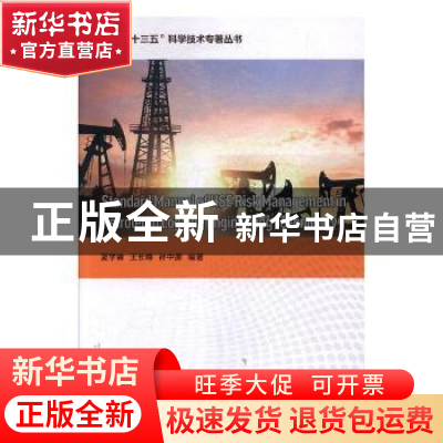 正版 石油测井工程计算HSE风险管理标准手册(英文) 夏学锋,王长