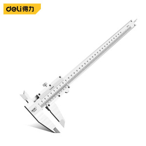 得力(deli) DL92300 游标卡尺 机械简易(银) 300mm±3mm