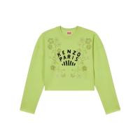 高田贤三(Kenzo)女运动卫衣圆领长袖棉质舒适百搭休闲套头衫