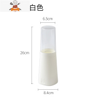 创意筷子筒带盖防尘筷笼家用餐具沥水筷子盒厨房刀叉收纳置物架 敬平 圆筒款-白色餐具架