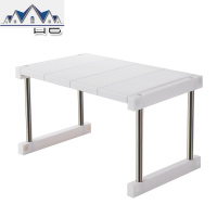 家用可叠加调料架 厨房用品置物架收纳储物架 创意橱柜台式碗碟架 三维工匠