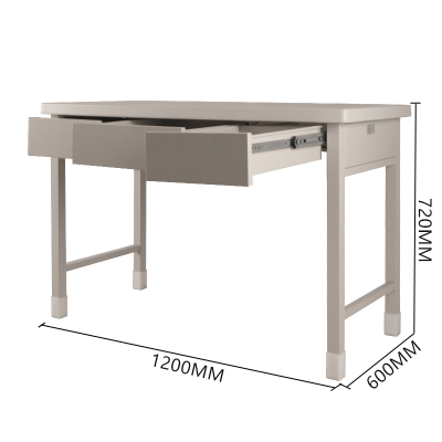 易企采 制式营具120CM电脑学习桌配发制式电脑桌战士单人学习桌战士学习电脑桌营房学习桌