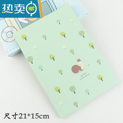 敬平韩版简约可爱女生宿舍化妆折叠梳妆书桌面学生便携台式公主小镜子便携式用镜 绿底松鼠