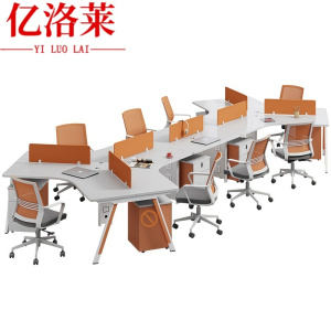 亿洛莱 八人职员桌椅 5028*2192mm 套