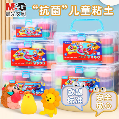 晨光 M&G 超级飞侠4D 超轻粘土 JKE03977 24色 24色/套 1套