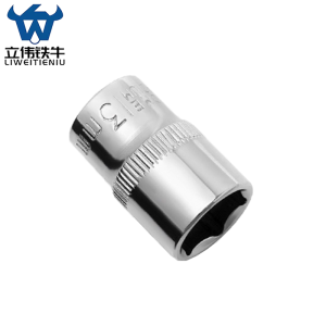 立伟铁牛3/8六角短套筒13mm/个