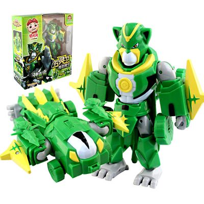 猪猪侠超星萌宠超星锁玩具儿童变形机器人勇士合体套装新款变形系列铁拳虎阿武酷变勇士神木猿