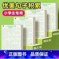 [手撕字帖]优美句子积累 排比句+夸张句(全2册) 小学通用 [正版]每日优美句子积累练字帖神器一二三四五六年级作文书素