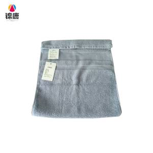 锦鹿 灰色毛巾 75*35cm 条