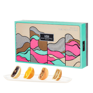 鲜品屋-360g鲜品糯月中秋月饼礼盒臻味工厂品牌