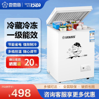 香雪海 110升 冰柜小型家用 一级能效 冰柜 冷柜家用顶开门 卧式冷柜冷冻冷藏转换 单温柜 BD/BC-110S169