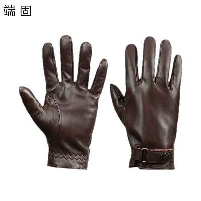 端固绵羊皮手套加绒D30T/副