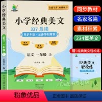 [一年级上]小学语文经典美文 [正版]2023新版小橙同学小学语文经典美文一二三年级四年级上册每日一读晨诵暮读好词好句好