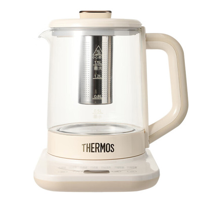 膳魔師养生壶1.5L高硼硅玻璃壶身耐高温易清洗EHA-1614E