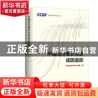 正版 中国经济增长奇迹成因追踪 廖群 东方出版社 9787520711081