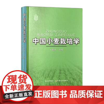 [正版]中国小麦栽培学 314061 精装 农学(农艺学) 于振文 2024.06