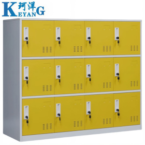 珂洋 储物柜 1.2米(黄白套色) 台