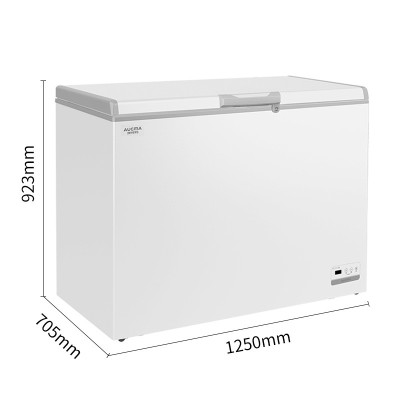 澳柯玛（AUCMA）100升冷藏冷冻转换冷柜迷你变温家用母乳小冰箱小冰柜风冷大容量-372升智能免除霜
