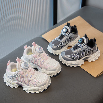 儿童老爹鞋20265新款秋季网面透气休闲运动鞋子轻便徒步登山鞋_341