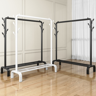 [补贴10%]简易晾衣架落地折叠阳台晒衣服架子家用卧室家用晾衣杆折叠挂衣架