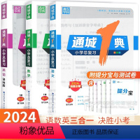 [全3本]语文+数学+英语 小学通用 [正版]2024通城1典小学总复习语文数学英语江苏教版人教版译林专项训练习小学6六