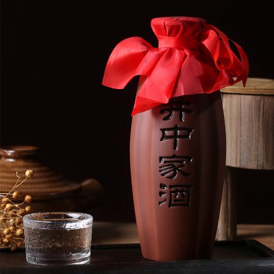 井中家酒500ml42度陶瓷瓶简装浓香型白酒