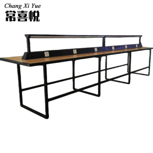 常喜悦 充电吧台桌 休闲区充电桌 钢制架桌 按照米计价 型号CXY-Z070956
