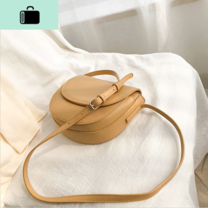 2020春夏新款马鞍包女韩版潮ins时尚斜挎小包简约单肩包包女NEW LAKE女斜挎包