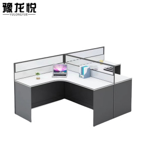豫龙悦屏风办公桌