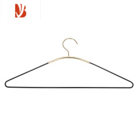 三维工匠ins金属衣架轻奢金黑色服装店衣架家用防滑晾晒衣撑简约设计
