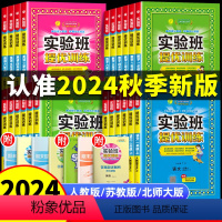 (3册)语文+数学+英语★人教版 三年级上 [正版]2024秋小学实验班提优训练一二三年级下册四五六年级上册数学语文英语