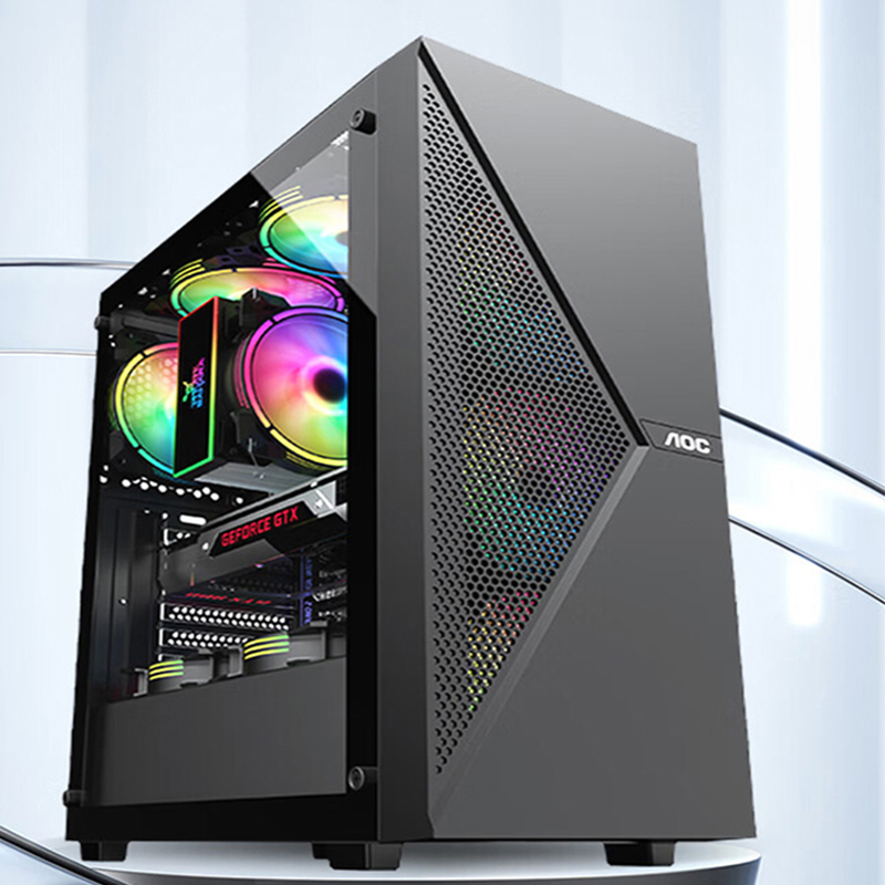 i5 14600KF/RX3060 12G独显DIY组装机高配游戏吃鸡主机直播电脑主机高配游戏主机设计主机3060 12G独显 游戏主机台式电脑组装机