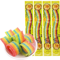珍宝珠酸条*5条酸棒软糖夹心酸砂糖儿童零食糖果酸甜软糖休闲食品