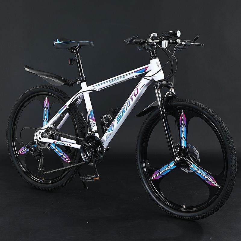山地自行车男式单车男款越野变速公路赛车减震青少年学生