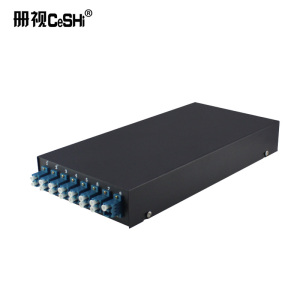 册视8口光纤终端盒8芯FC圆口光缆熔纤盒8-FC台