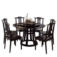 榭邦(BNF)办公家具简约实木餐桌椅 休闲桌椅 办公餐桌椅可d4-4桌椅